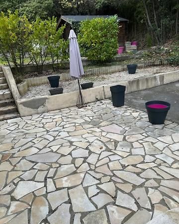 2 Pieces Bas De Villa Biot Exterior foto